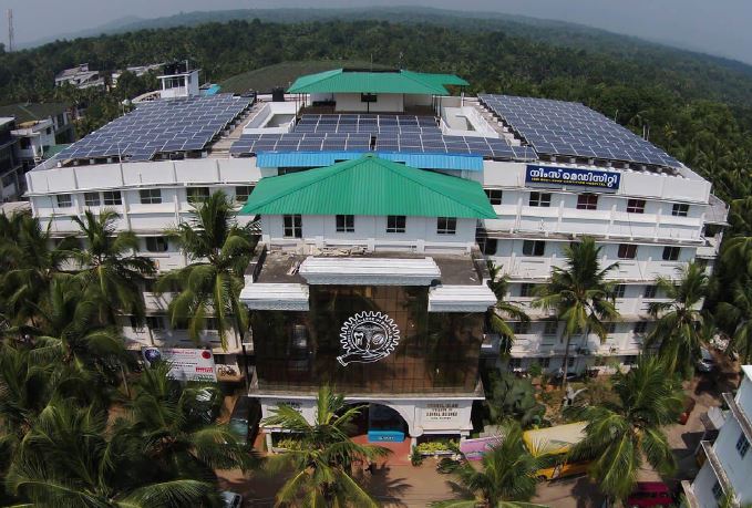 Kerala Hospital Installs 130 KW solar power system